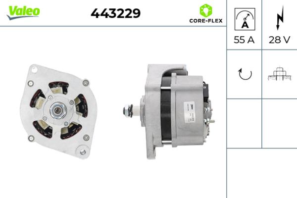 VALEO 443229 - Generator / Alternator aaoparts.ro
