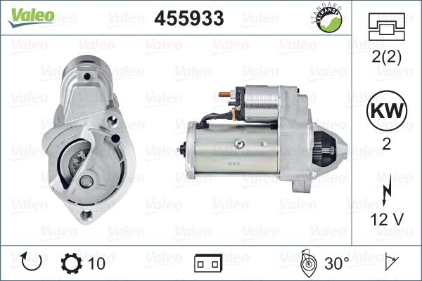 VALEO 455933 - Starter aaoparts.ro