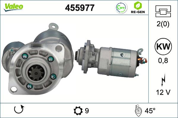 Valeo 455977 - Starter aaoparts.ro