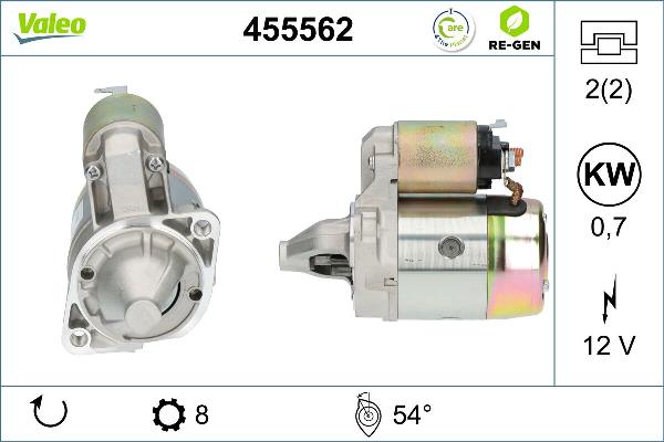 VALEO 455562 - Starter aaoparts.ro