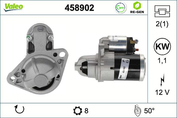 VALEO 458902 - Starter aaoparts.ro