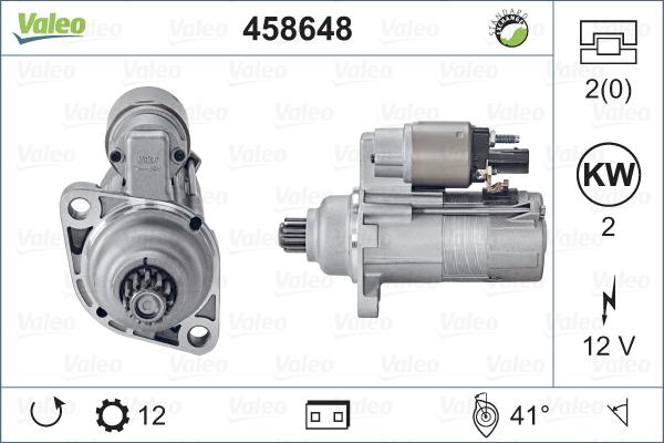 Valeo 458648 - Starter aaoparts.ro