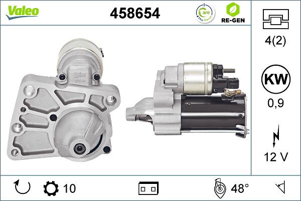 VALEO 458654 - Starter aaoparts.ro