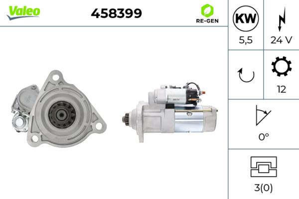 VALEO 458399 - Starter aaoparts.ro