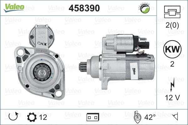 Valeo 458390 - Starter aaoparts.ro