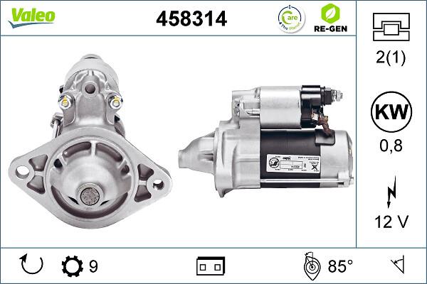VALEO 458314 - Starter aaoparts.ro
