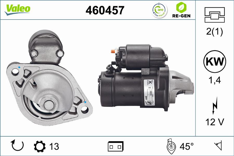 Valeo 460457 - Starter aaoparts.ro