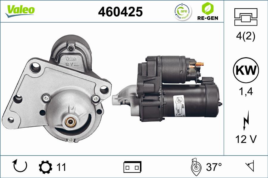 Valeo 460425 - Starter aaoparts.ro