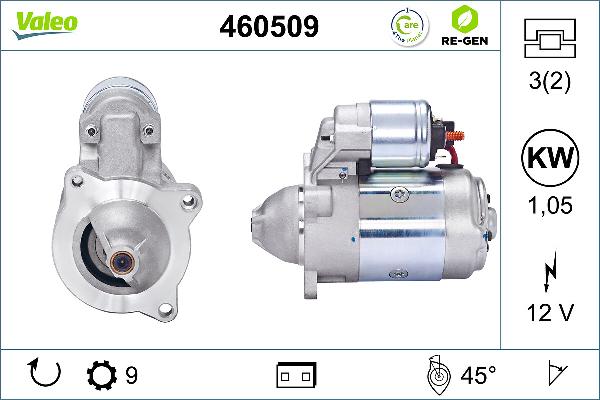 VALEO 460509 - Starter aaoparts.ro