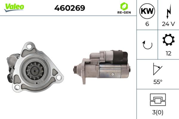 Valeo 460269 - Starter aaoparts.ro