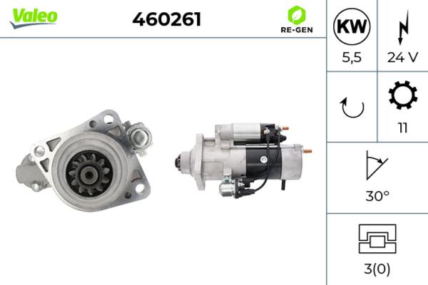 Valeo 460261 - Starter aaoparts.ro