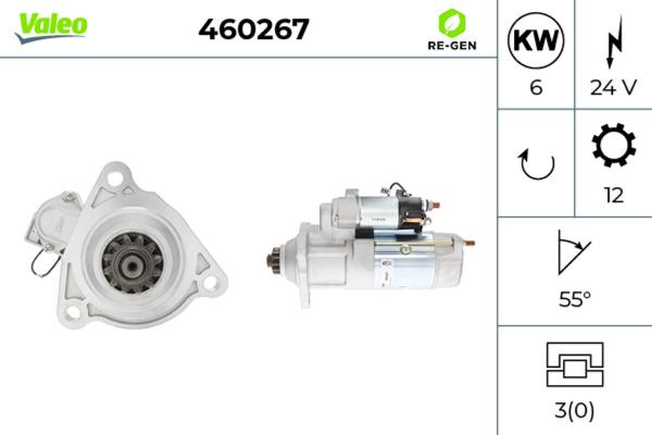 VALEO 460267 - Starter aaoparts.ro