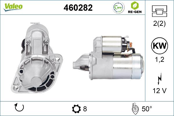 VALEO 460282 - Starter aaoparts.ro
