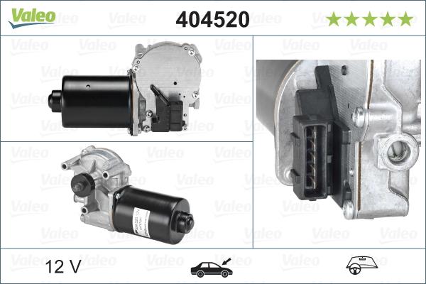 Valeo 404520 - Motor stergator aaoparts.ro