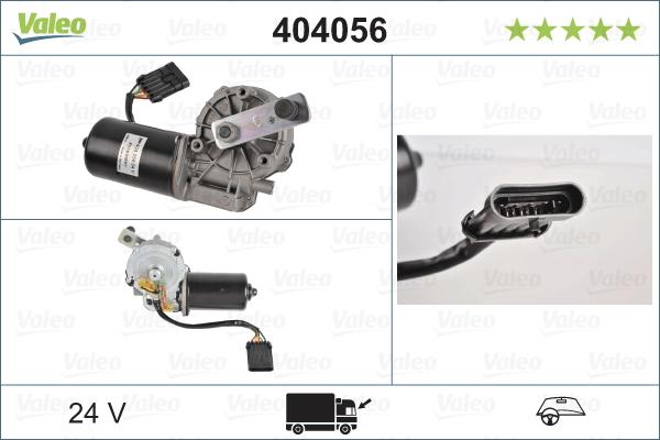 Valeo 404056 - Motor stergator aaoparts.ro