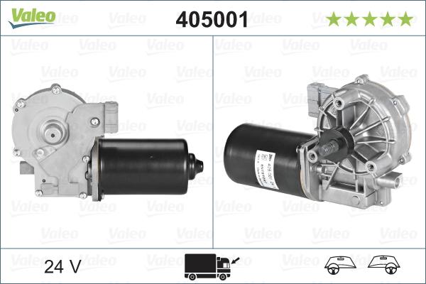 Valeo 405001 - Motor stergator aaoparts.ro