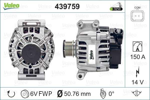 Valeo 439759 - Generator / Alternator aaoparts.ro