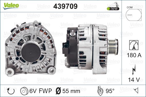 Valeo 439709 - Generator / Alternator aaoparts.ro