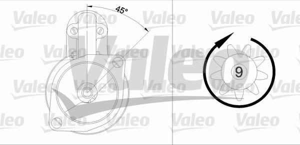 VALEO 436011 - Starter aaoparts.ro