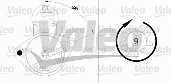 Valeo 436013 - Starter aaoparts.ro
