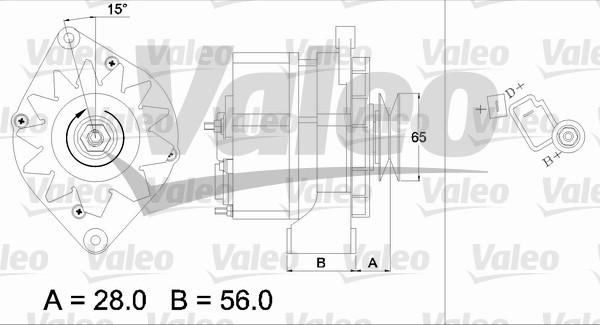 Valeo 436148 - Generator / Alternator aaoparts.ro