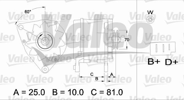 Valeo 436180 - Generator / Alternator aaoparts.ro