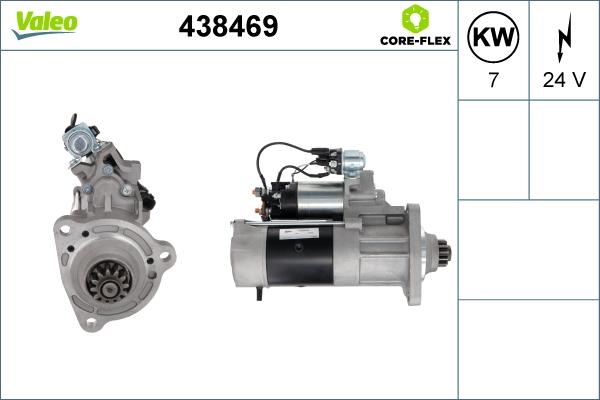Valeo 438469 - Starter aaoparts.ro