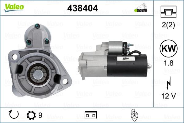 Valeo 438404 - Starter aaoparts.ro