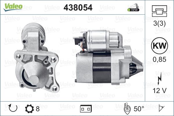 Valeo 438054 - Starter aaoparts.ro