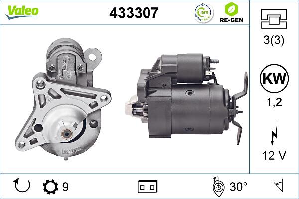 VALEO 433307 - Starter aaoparts.ro