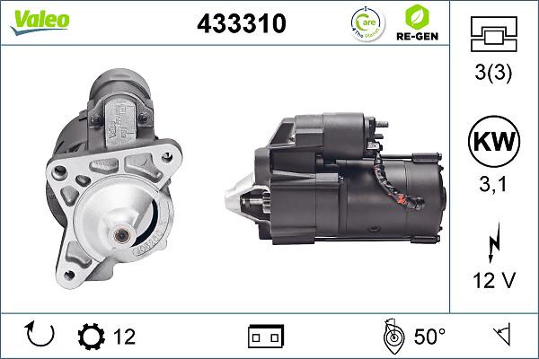 VALEO 433310 - Starter aaoparts.ro