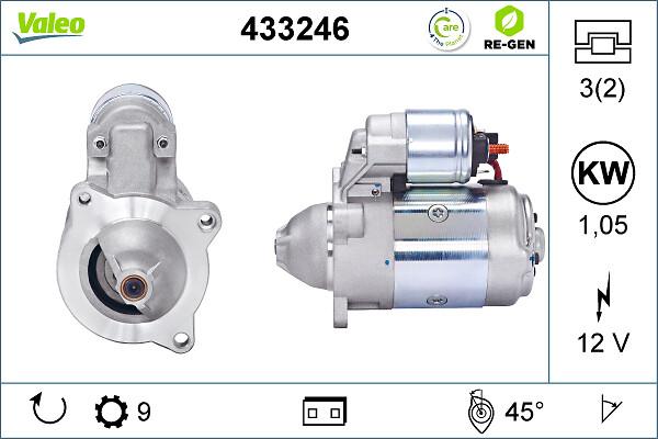 VALEO 433246 - Starter aaoparts.ro