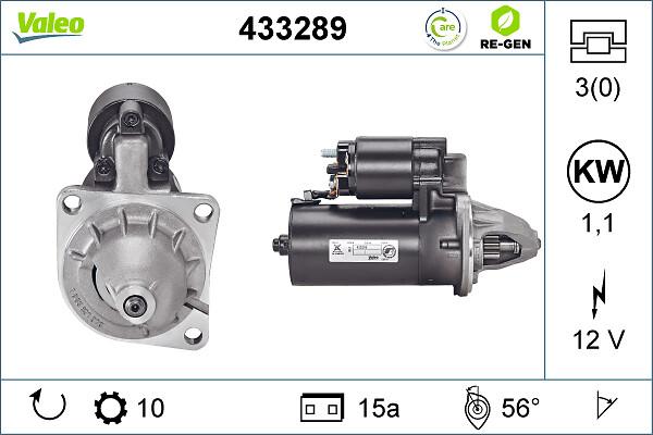 VALEO 433289 - Starter aaoparts.ro