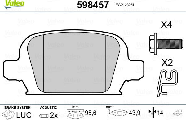 Holden 93 178 789 - Set placute frana,frana disc aaoparts.ro