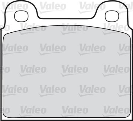 Valeo 598111 - Set placute frana,frana disc aaoparts.ro