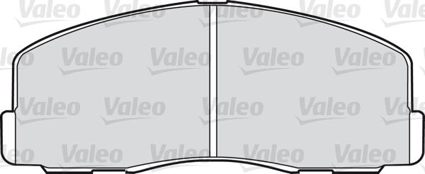 Valeo 598220 - Set placute frana,frana disc aaoparts.ro