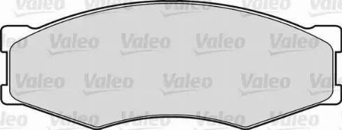 Valeo 540460 - Set placute frana,frana disc aaoparts.ro