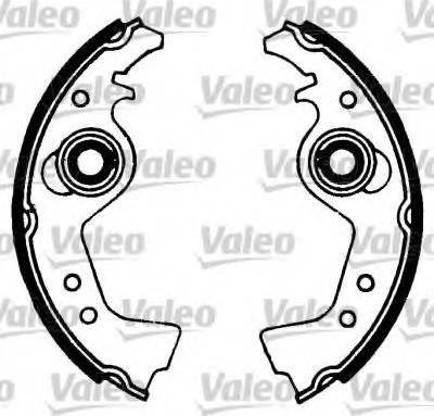 Valeo 553626 - Set saboti frana aaoparts.ro