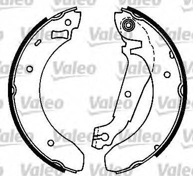 VALEO 554735 - Set saboti frana aaoparts.ro