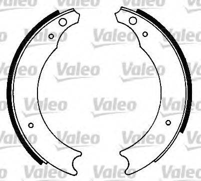 Valeo 553014 - Set saboti frana aaoparts.ro