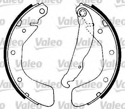 VALEO 554624 - Set saboti frana aaoparts.ro