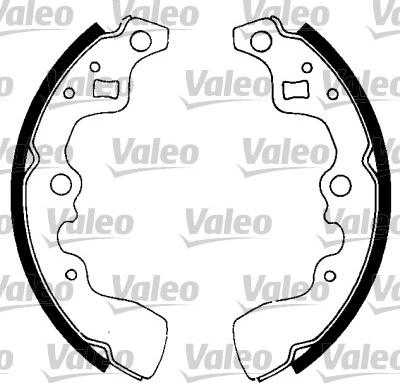 VALEO 562713 - Set saboti frana aaoparts.ro
