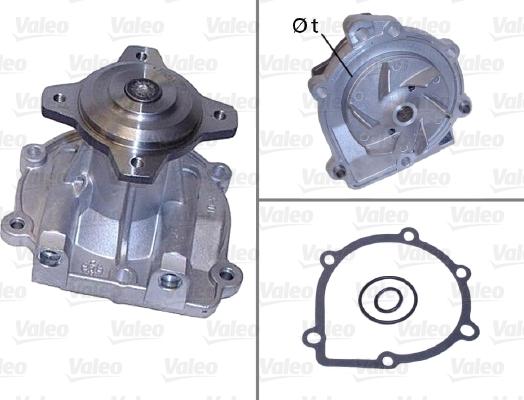 Valeo 506904 - Pompa apa aaoparts.ro