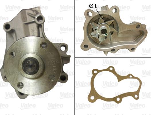 Valeo 506900 - Pompa apa aaoparts.ro