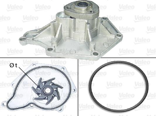 Valeo 506911 - Pompa apa aaoparts.ro