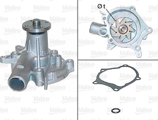 Valeo 506405 - Pompa apa aaoparts.ro