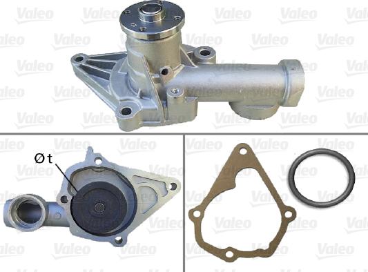Valeo 506406 - Pompa apa aaoparts.ro