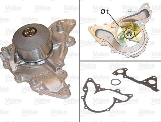 Valeo 506539 - Pompa apa aaoparts.ro