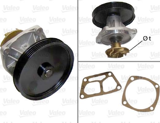 VALEO 506668 - Pompa apa aaoparts.ro