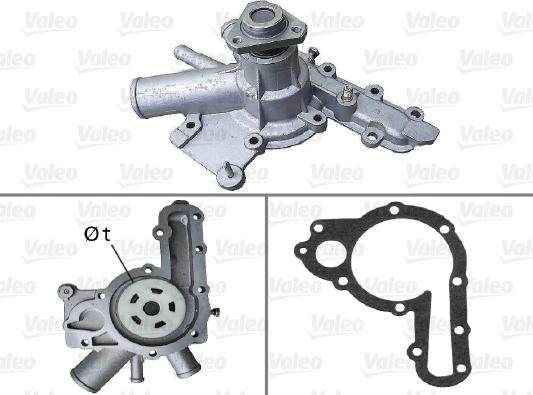 Valeo 506861 - Pompa apa aaoparts.ro